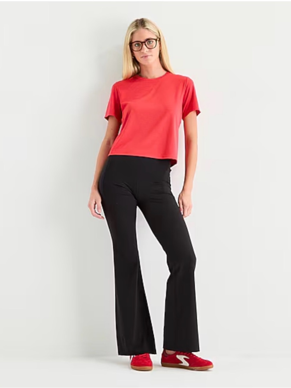 Xersion PM Bootcut Yoga Pant in Black